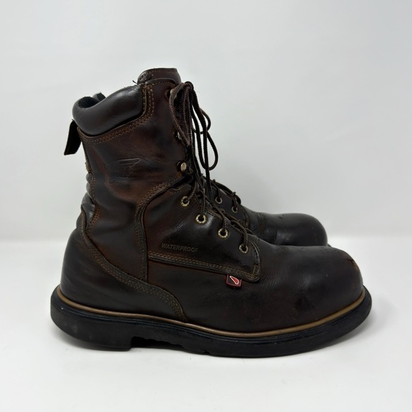 Red Wing 4200 8" Dynaforce Steel Toe Lace Up Work Boots 9.5 WIDE - Picture 1 of 9